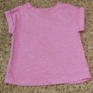 💜 Baby girl 18 month purple basic T-shirt